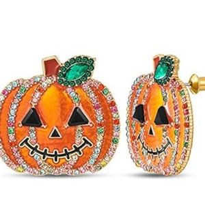Fall Pumpkin Earrings